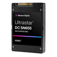 SSD disk Western Digital Ultrastar DC SN655 3,84TB U.3 NVMe PCIe TLC | 0TS2458 WUS5EA138ESP7E1