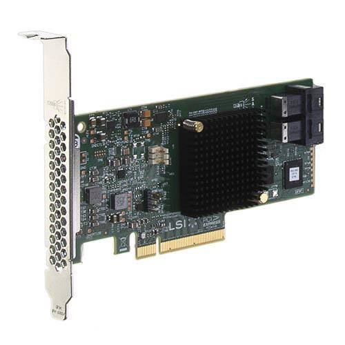 BROADCOM MegaRAID 9341-8i 05-26106-00 SAS/SATA 12Gb/s No Cache používaný 3 měsíce