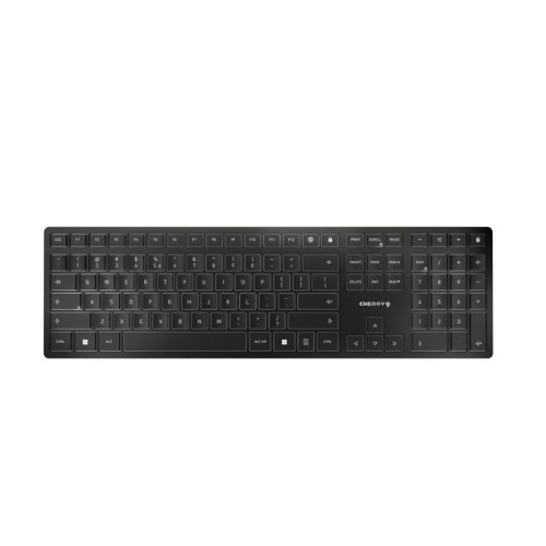 Klávesnice Bezdrátové připojení Cherry KW 9100 SLIM AZERTY (BE)