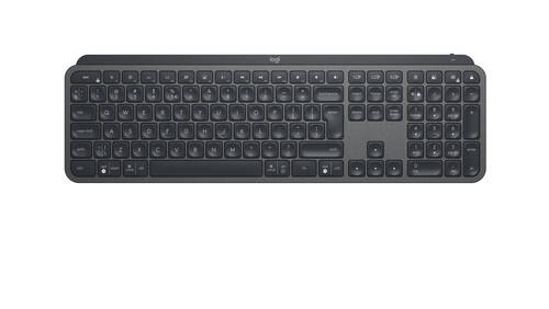 Klávesnice Bezdrátové připojení Logitech Klíče Mx pro firmy QWERTZ (DE)