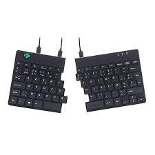 Klávesnice Drátové připojení Nástroje R-GO R-Go Split Break AZERTY