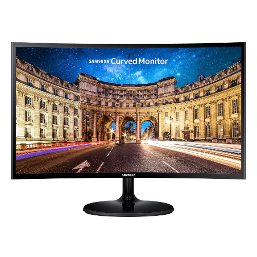 Monitor 27" Samsung LC27F390FHRXEN CF390 1920 x 1080 Full HD 60Hz matrice VA