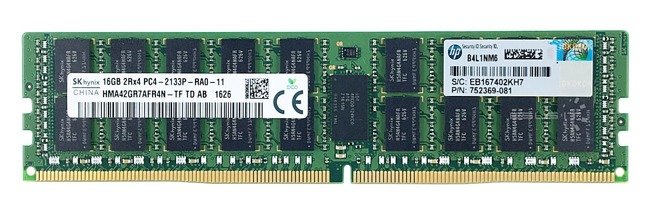 Paměť RAM 1x 16GB Hynix ECC REGISTERED DDR4 2133MHz PC4-17000 RDIMM | HMA42GR7AFR4N-TF