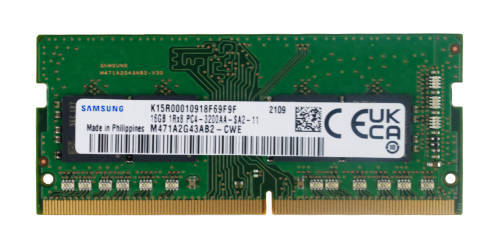 Paměť RAM 1x 16GB Samsung SO-DIMM DDR4 3200MHz PC4-25600 | M471A2G43AB2-CWE