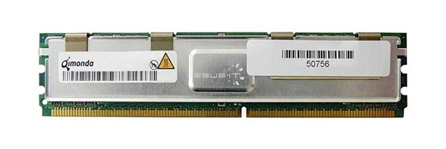 Paměť RAM 1x 2GB QIMONDA ECC FULLY BUFFERED DDR2 533MHz PC2-4200 FBDIMM | HYS72T256420HFD-3.7-B