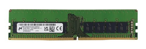 Paměť RAM 1x 32GB Micron ECC UNBUFFERED DDR4 2Rx8 2666MHz PC4-21300 UDIMM | MTA18ASF4G72AZ-2G6