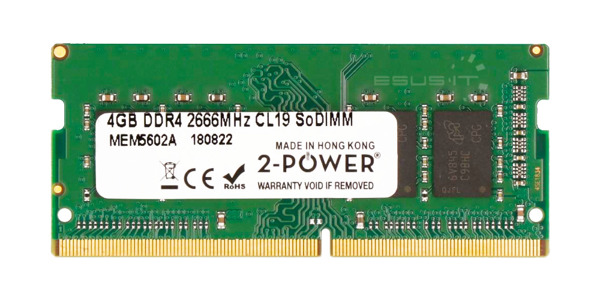 Paměť RAM 1x 4GB 2-POWER SO-DIMM DDR4 2666MHz PC4-21300 | MEM5602A