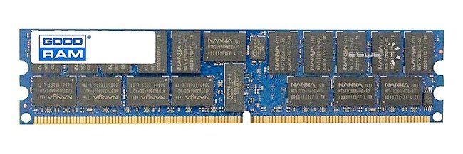 Paměť RAM 1x 4GB GoodRAM ECC REGISTERED DDR2 800MHz PC2-6400 RDIMM | W-MEM80R2D44G