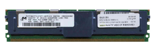 Paměť RAM 1x 4GB IBM ThinkServer & System X DDR2 667MHz ECC FULLY BUFFERED DIMM | 39M5796