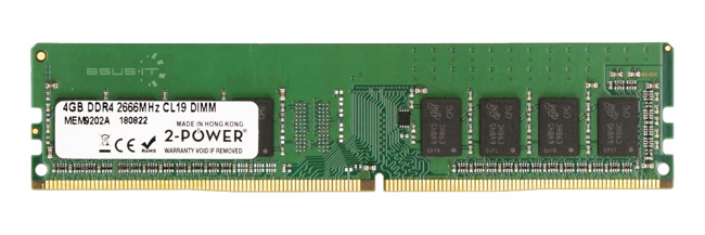 Paměť RAM 1x 8GB 2-POWER NON-ECC UNBUFFERED DDR4 2666MHz PC4-21300 UDIMM | MEM9202A