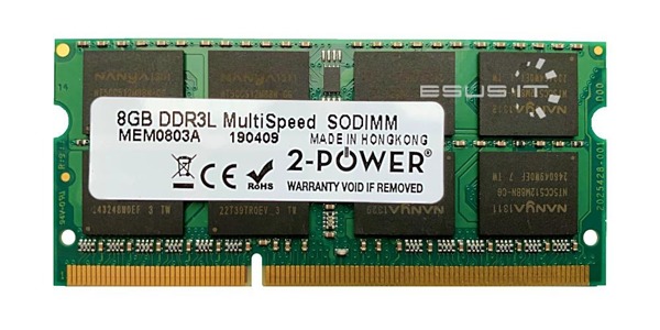 Paměť RAM 1x 8GB 2-POWER SO-DIMM DDR3 1600MHz PC3-12800 | MEM5203S