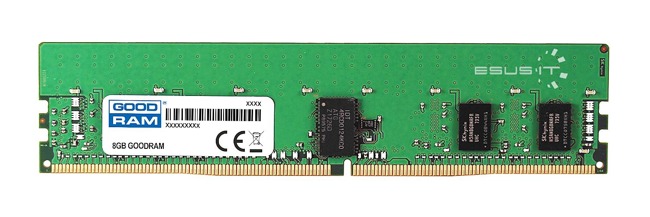 Paměť RAM 1x 8GB GoodRAM ECC REGISTERED DDR4 1Rx4 2133MHz PC4-17000 RDIMM | W-MEM2133R4S48G