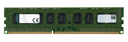 Paměť RAM 1x 8GB Kingston ECC UNBUFFERED DDR3 2Rx8 1600MHz PC3-12800 UDIMM | KTH-PL316E/8G