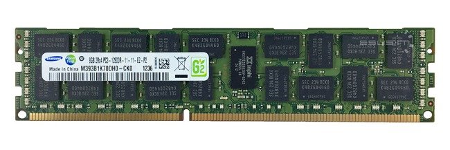 Paměť RAM 1x 8GB Samsung ECC REGISTERED DDR3 1600MHz PC3-12800 RDIMM | M393B1K70DH0-CK0