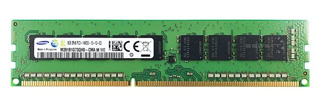 Paměť RAM 1x 8GB Samsung ECC UNBUFFERED DDR3 1866MHz PC3-14900 UDIMM | M391B1G73QH0-CMA