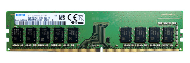 Paměť RAM 1x 8GB Samsung ECC UNBUFFERED DDR4 1Rx8 2666MHz PC4-21300 UDIMM | M391A1K43BB2-CTD