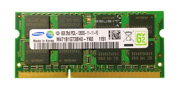 Paměť RAM 1x 8GB Samsung SO-DIMM DDR3 1600MHz PC3-12800 | M471B1G73BH0-YK0