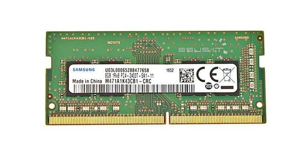 Paměť RAM 1x 8GB Samsung SO-DIMM DDR4 2400MHz PC4-19200 | M471A1K43CB1-CRC