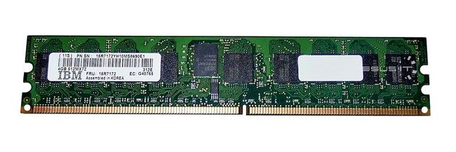 Paměť RAM 2x 4GB IBM ThinkServer & System X DDR2 533MHz ECC REGISTERED DIMM | 15R7172