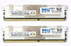 Paměť RAM 2x 8GB DELL PowerEdge & Precision Workstation DDR2 667MHz ECC FULLY BUFFERED DIMM | SNPM788DCK2/16G