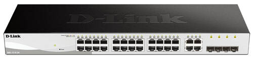 Přepínač D-Link DGS-1210-24/E 24x 1Gb 4x RJ-45/SFP