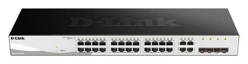 Přepínač D-Link DGS-1210-28/E 24x 1Gb 4x RJ-45/SFP