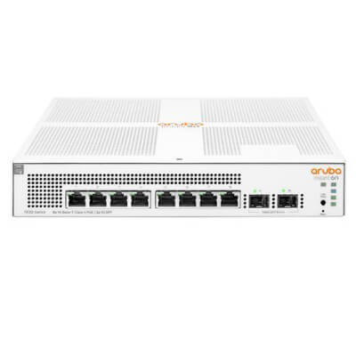 Přepínač HPE JL681A 8x 1Gb 2x SFP 124 W PoE+