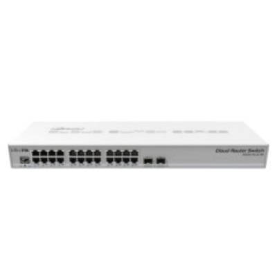 Přepínač Mikrotik CRS326-24G-2S+RM 24x 1Gb 2x SFP+