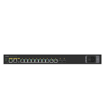 Přepínač Netgear GSM4212P-100EUS 10x 1Gb 2x SFP 125 W PoE+