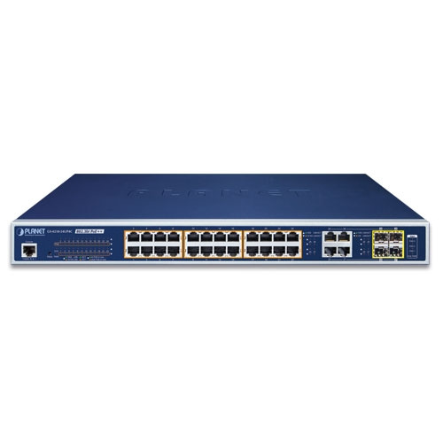 Přepínač Planet GS-4210-24UP4C 24x 1Gb 4x RJ-45/SFP 600 W PoE++