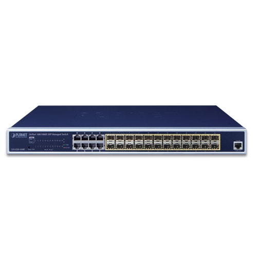 Přepínač Planet GS-5220-16S8C 20x SFP 4x RJ-45/SFP