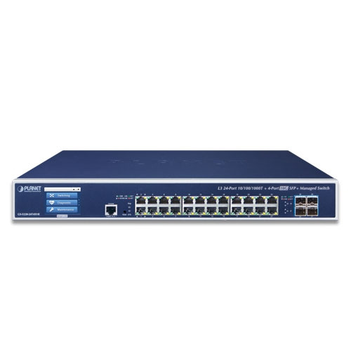 Přepínač Planet GS-5220-24T4XVR 24x 1Gb 4x SFP+