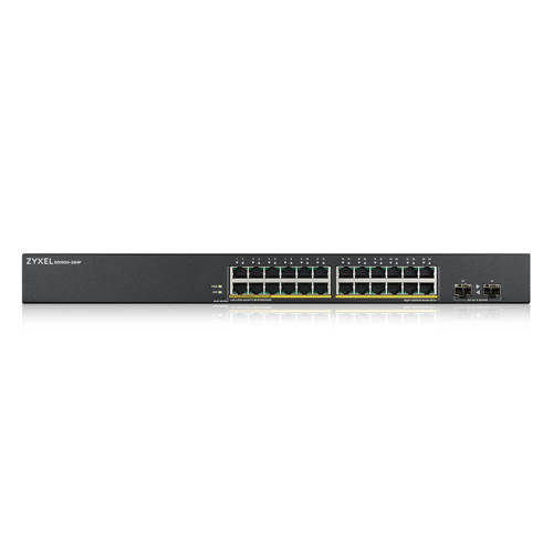 Přepínač Zyxel GS190024HPV2-EU0101F 24x 1Gb 2x SFP 170 W PoE+