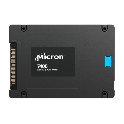 SSD disk Micron 7400 MAX 1,6TB U.3 NVMe TLC | MTFDKCB1T6TFC-1AZ1ZABYY