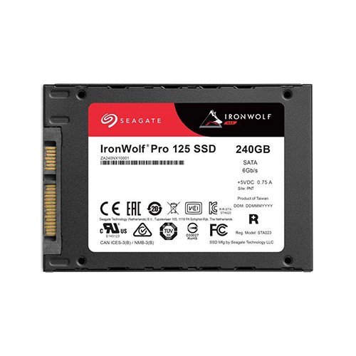 SSD disk Seagate IronWolf 240GB 2.5'' SATA 6Gb/s | ZA240NX1A001