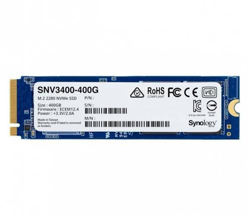 SSD disk určený pro server Synology SNV3000 400GB M.2 2280 NVMe SNV3400-400G nový