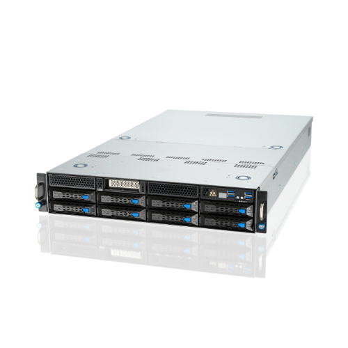 Serverová platforma ASUS 2U ESC4000-E10-SKU3/2200W(1+1)/8NVMe 90SF01B3-M00EU0 Intel x 2 DDR4 x 16 10 x 2.5" SATA/SAS+2NVME PSU 1+1