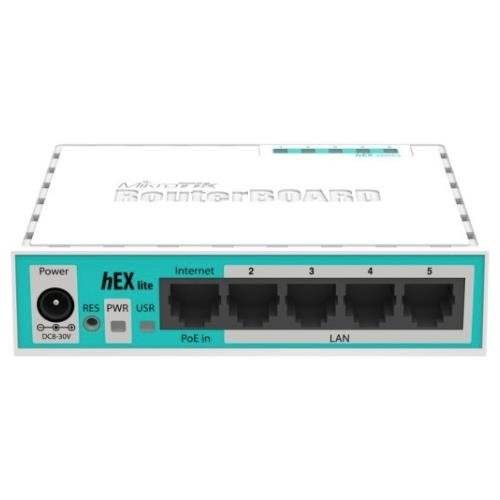 Směrovač Mikrotik RB750r2 5x RJ-45 10/100 Mb/s  