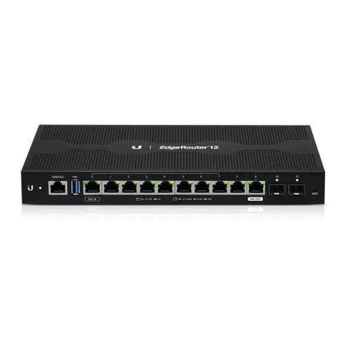 Směrovač Ubiquiti ER-12 10x RJ-45 10/100/1000 Mb/s 2x SFP Port 