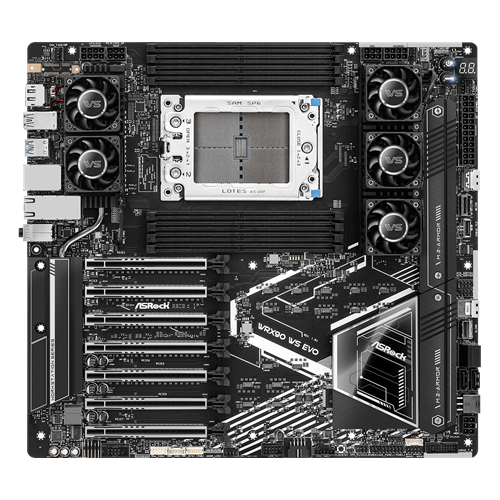 Základní deska Asrock Rack WRX90 WS EVO sTR5 EEB | WRX90 WS EVO