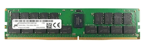 Paměť RAM 1x 32GB Micron ECC REGISTERED DDR4 2Rx4 2666MHz PC4-21300 RDIMM | MTA36ASF4G72PZ-2G6