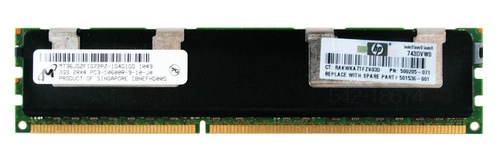 Paměť RAM 1x 8GB Micron ECC REGISTERED DDR3 1333MHz PC3-10600 RDIMM | MT36JSZF1G72PZ-1G4