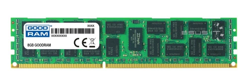 Paměť RAM 1x 8GB GoodRAM ECC REGISTERED DDR3 2Rx4 1333MHz PC3-10600 RDIMM | W-MEM1333R3D48G