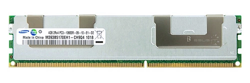 Paměť RAM 1x 4GB Samsung ECC REGISTERED DDR3 1333MHz PC3-10600 RDIMM | M393B5170EH1-CH9