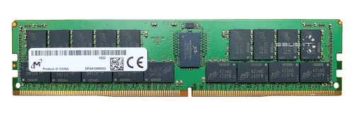 Paměť RAM 1x 16GB Micron ECC REGISTERED DDR4 1Rx8 3200MHz PC4-25600 RDIMM | MTA9ASF2G72PZ-3G2