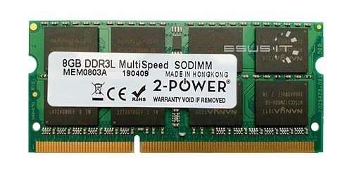 Paměť RAM 1x 8GB 2-POWER SO-DIMM DDR3 1600MHz PC3-12800 | MEM0803A