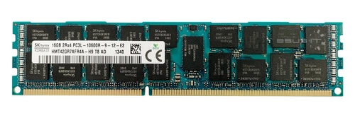 Paměť RAM 1x 16GB Hynix ECC REGISTERED DDR3 1333MHz PC3-10600 RDIMM | HMT42GR7AFR4A-H9