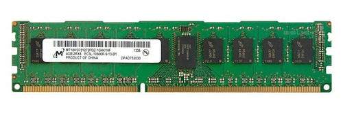 Paměť RAM 1x 4GB Micron ECC REGISTERED DDR3 1333MHz PC3-10600 RDIMM | MT18KSF51272PDZ-1G4