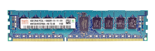 Paměť RAM 1x 4GB Hynix ECC REGISTERED DDR3 2Rx8 1333MHz PC3-10600 RDIMM | HMT351R7CFR8A-H9